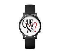 Guess Women Analog Quartz Watch with Silicone Strap V1021M1
