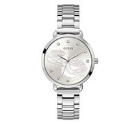 GUESS Women Analog Quartz Watch with Stainless Steel Strap GW0242L1