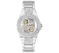 GUESS Women Analog Quartz Watch with Stainless Steel Strap GW0302L1