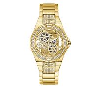 GUESS Women Analog Quartz Watch with Stainless Steel Strap GW0302L2
