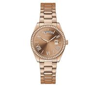 GUESS Women Analogue Quartz Watch with Stainless Steel Strap GW0307L3