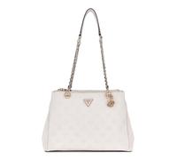 GUESS Women CRESIDIA Status Shldr Satchel Hand Bag, Off White, One Size