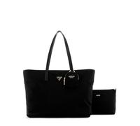 GUESS Women Gemma Large Tech Tote Shoulder Bag, Black, One Size