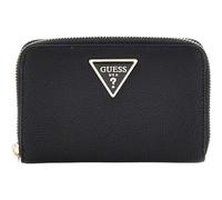 GUESS Women Laurel SLG Medium Zip Around Wallet, Black, One Size