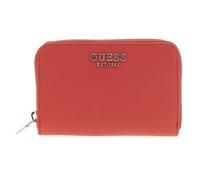 GUESS Women Laurel SLG Medium Zip Around Wallet, Coral Red, One Size