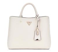 GUESS Women Meridian Girlfriend Satchel Hand Bag, Ivory, One Size