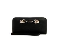 GUESS Women Mimina Large Zip Around Wallet Purse, Black, One Size