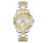 GUESS Women Multi Dial Quartz Watch with Stainless Steel Strap GW0771L3