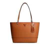 Guess Women Noelle Elite Tote Bag, Cognac léger, 40 x 12 x 27