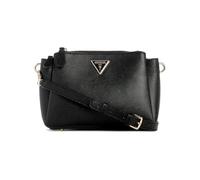 GUESS Women Noelle TRI Compartment XBODY Hand Bag, Black, One Size