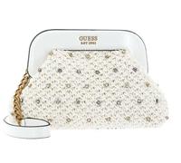 GUESS Women SICLIA Small Frame C Bag, WHI, One Size