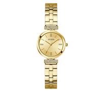 Guess Ladies' Stone Set Detail Gold Tone Bracelet Watch