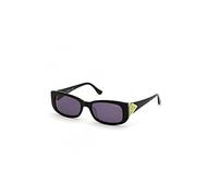 GUESS Women's 0 Sunglasses, black/other, 54