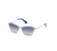 GUESS Women's 0 Sunglasses, Gold, 55