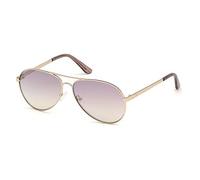 GUESS Women's 0 Sunglasses, Gold, 58