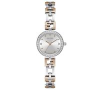 Guess Women's 26mm Watch, Two Tone/Silver/Silver, One Size, Classic