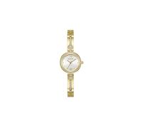 Guess Ladies' Gold Tone Stone Set Half Bangle Watch