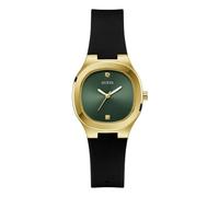 Guess Women's 32mm Watch - Gold Tone Bracelet Champagne Dial Gold Tone Case