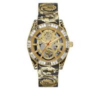 GUESS Women's 42mm Watch - Multi-Color Bracelet Gold Dial Multi-Color Case, Multicolor, One Size, Classic