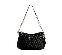 GUESS Women's Adelard Top Zip Shoulder Bag, Black, One Size