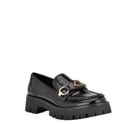GUESS Women's Almost Loafer, Black 002, 4 UK