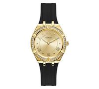 GUESS Women's Analog Quartz Watch with Silicone Strap GW0034L1