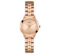 Guess Men Analogue Quartz Watch with Leather Strap GW0098L1