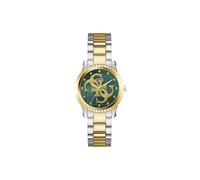 GUESS GT Annette GW0861L4 Women's Watch Stainless Steel Two-Tone, Green, Modern