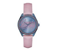 Guess Womens Analogue Quartz Watch with Leather Strap W0161L3