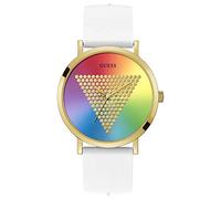 Guess Women's Analogue Quartz Watch with Silicone Strap W1161G5