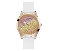 Guess Women's Analogue Quartz Watch with Silicone Strap W1223L3
