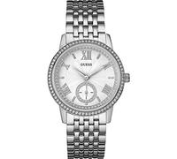 Guess Watch W0573L1 Women's Analogue Quartz 39mm Stainless Steel Bracelet Silver