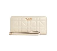 GUESS Women's Assia Large Zip Around Wallet, Clutch, Stone, One Size