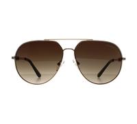 Guess Women's Aviator Gold Brown GF6195 Guess Gold One Size