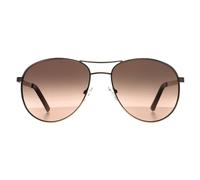 Guess Women's Aviator Gold Brown Gradient GF0408 Guess Gold One Size