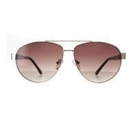 Guess Women's Aviator Gold Brown Gradient GF0414 Guess Gold One Size