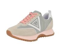 GUESS Women's Bail Sneaker, Light Green/White 330, 7 UK