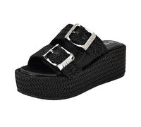 Guess Women's Binks Sandal, Black 001, 7.5
