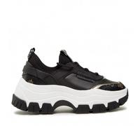GUESS Women's Braydin Sneaker, BLKBR, 8 UK