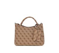 Guess Womens Satchel Handbag Brenton Small 27 cm Brown