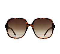 Guess Women's Butterfly Dark Havana Brown Gradient GF6203 Guess Brown One Size