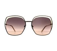 Guess Women's Butterfly Gold Beige Brown Gradient GF0410 Guess Gold One Size