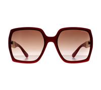 Guess Women's Butterfly Shiny Red Brown Gradient GO00031 Guess Red One Size