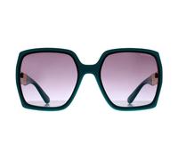 Guess Women's Butterfly Shiny Turquoise Grey Gradient GO00031 Guess Turquoise One Size