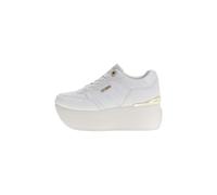 GUESS Women's Camrio10 Platform FLPC10FAL12 Sneaker, White Flpc10fal12, 5 UK