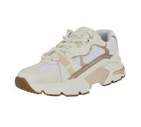 GUESS Women's Carrli Sneaker, Gold 710, 8 UK