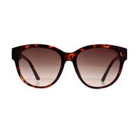 Guess Women's Cat Eye Dark Havana Brown Gradient GF6163 Guess Brown One Size