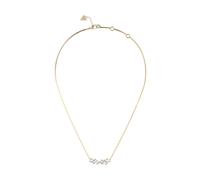 Guess Jewellery Guess Chandelier Mutli CZ Gold Tone Necklace 16-18"