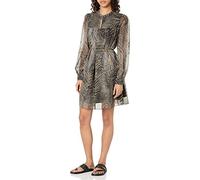 GUESS Women's CoktailGUESS Morgane Dress Cocktail, Forest Tiger Militar, S