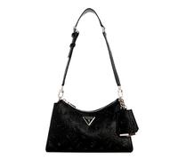 GUESS Women's Cresidia Top Zip Shoulder Bag Shoulder Bag Zip Top, black, One Size